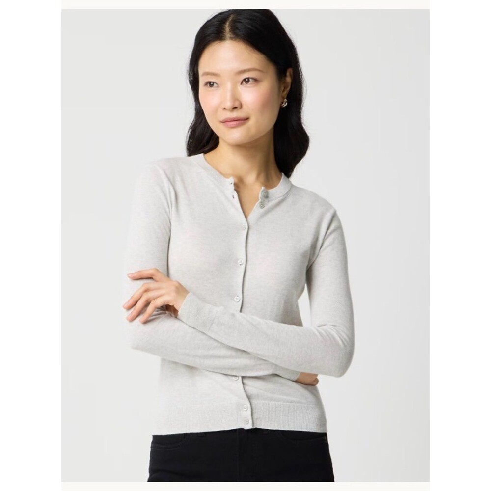 J. Crew Classic Cotton Cardigan Sweater Size XS
